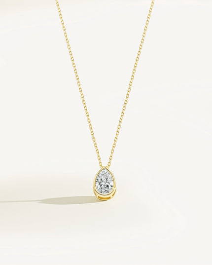 Diamond Teardrop Necklace