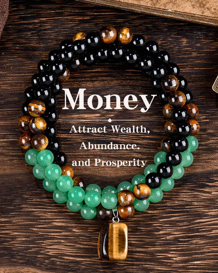 Money Attraction Crystal Necklace - Meaningful Gift Jewelry | Dear Given