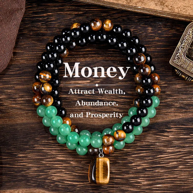 Money Attraction Crystal Necklace - Meaningful Gift Jewelry | Dear Given