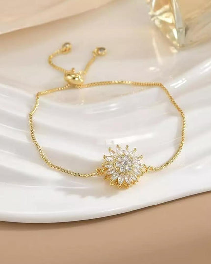 Calming Sunflower Bracelet - Gift Jewelry | Dear Given