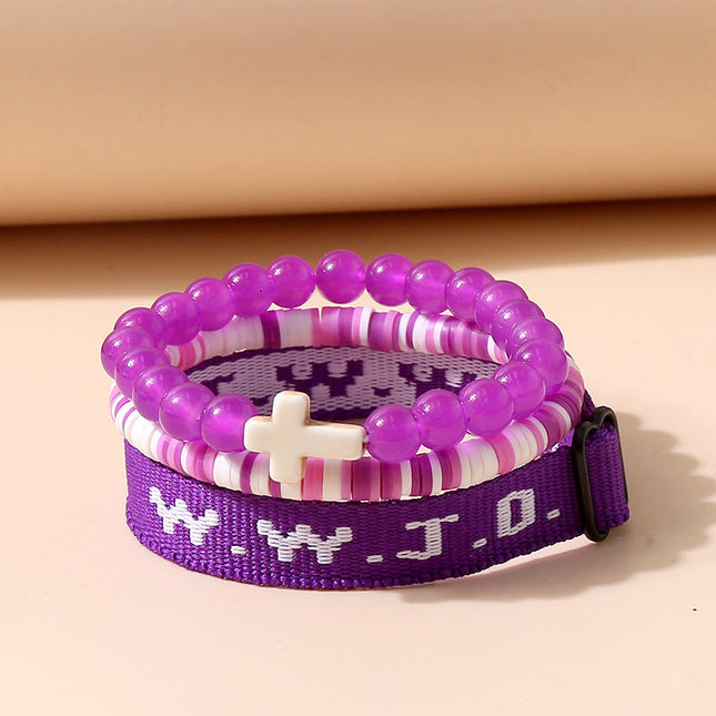 WWJD Inspirational Bracelet - Gift Jewelry | Dear Given