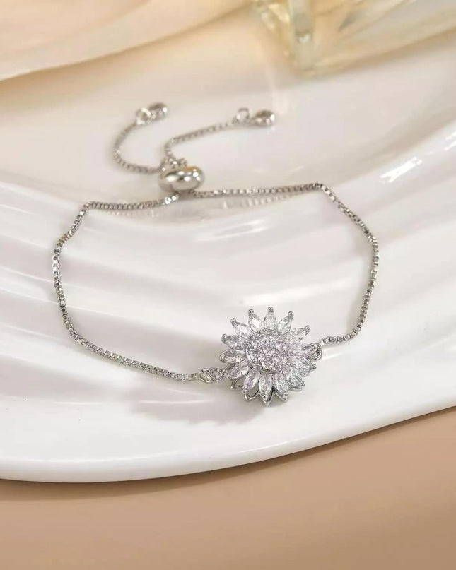 Calming Sunflower Bracelet - Gift Jewelry | Dear Given