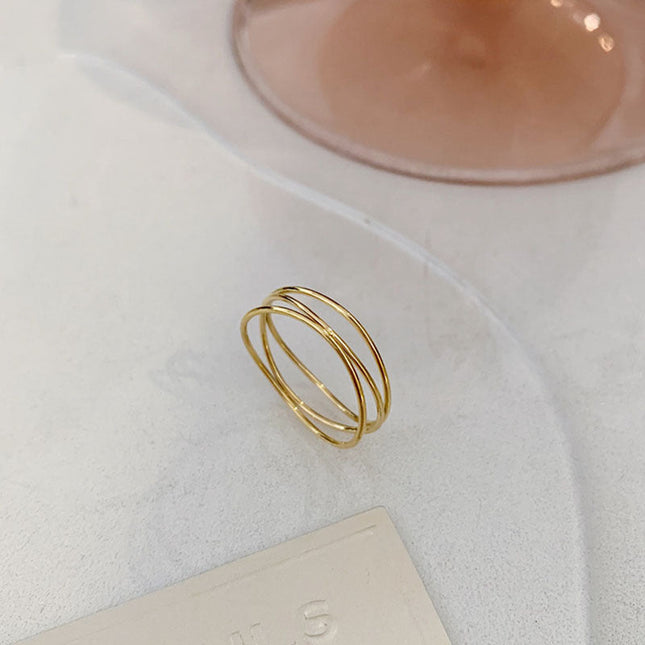 Interlocked Fidget Ring For Women - Gift Jewelry | Dear Given