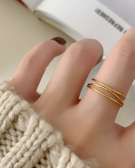 Interlocked Fidget Ring For Women - Gift Jewelry | Dear Given