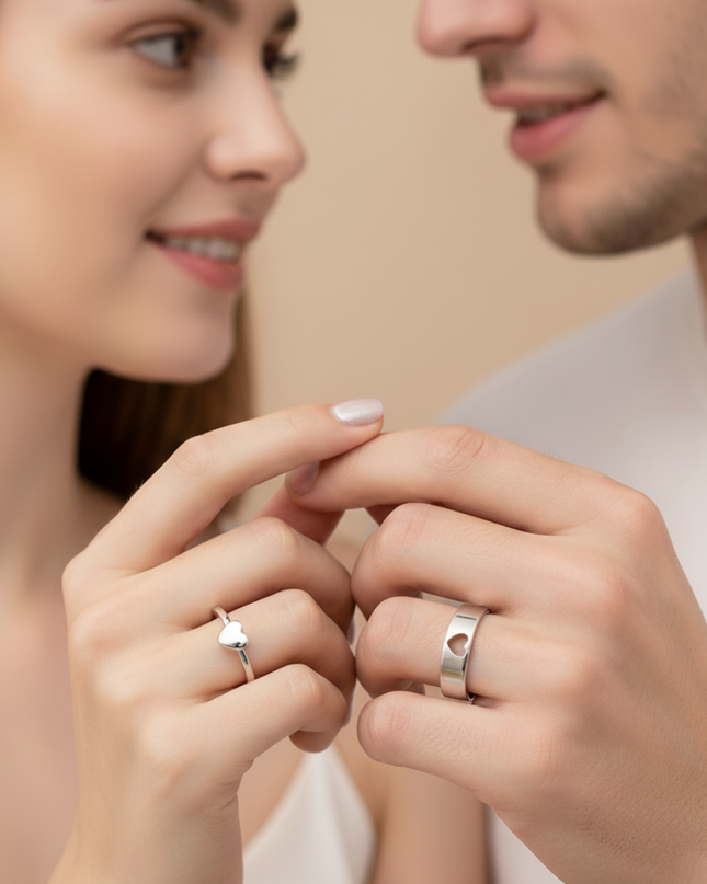 Matching Hearts Ring - Gift Jewelry | Dear Given