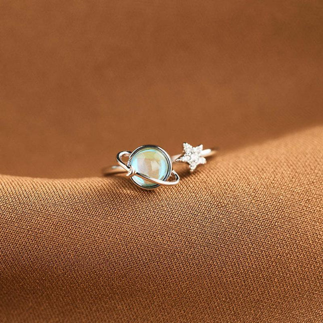 Star and Moon Ring For Daughter - Gift Jewelry | Dear Given