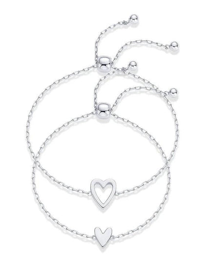 Matching Hearts Bracelet - Gift Jewelry | Dear Given