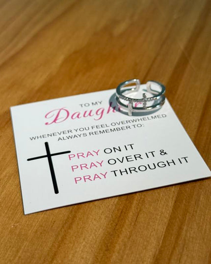 Faith Ring For Daughter - Gift Jewelry | Dear Given