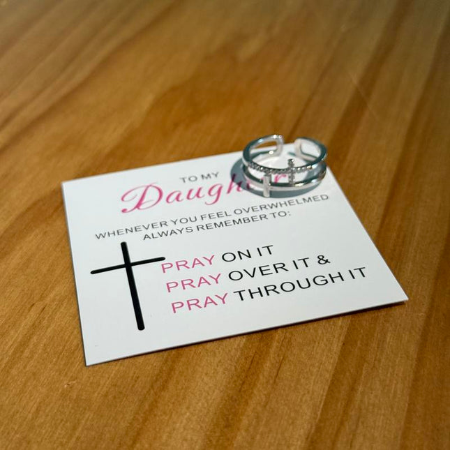 Faith Ring For Daughter - Gift Jewelry | Dear Given