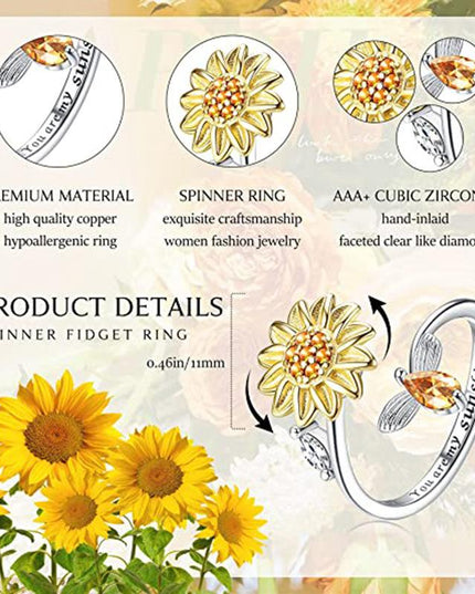You Are My Sunshine Ring - Gift Jewelry | Dear Given