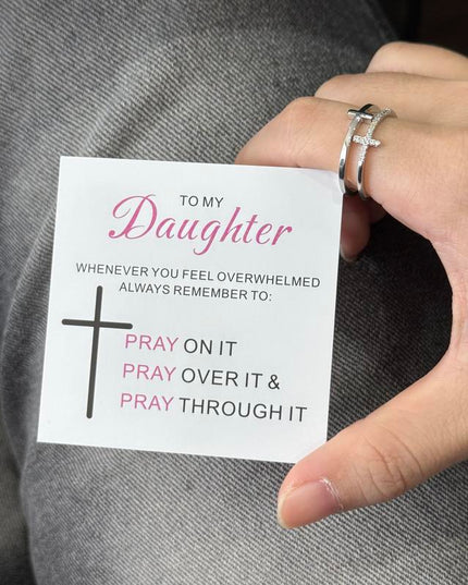 Faith Ring For Daughter - Meaningful Gift Jewelry | Dear Given