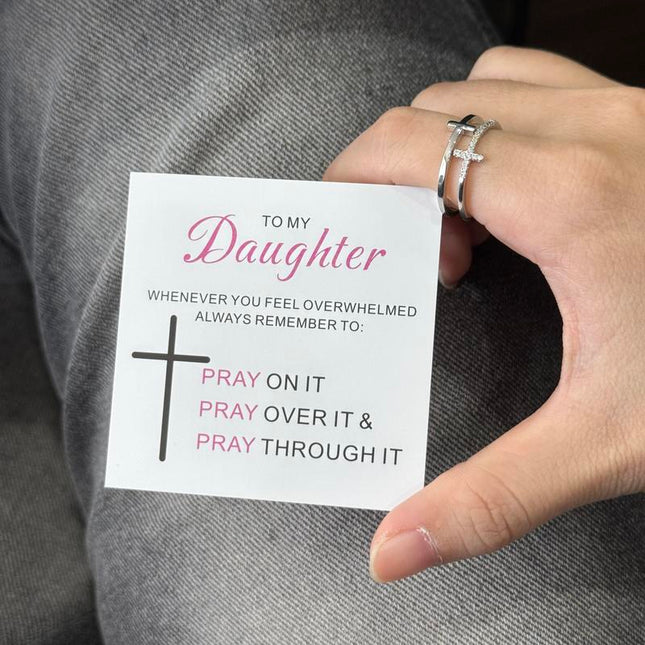Faith Ring For Daughter - Meaningful Gift Jewelry | Dear Given