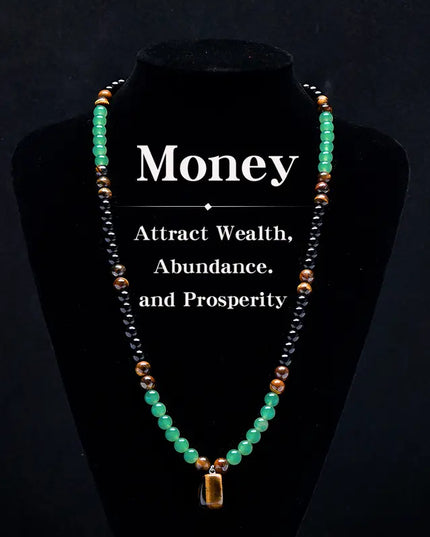 Money Attraction Crystal Necklace - Gift Jewelry | Dear Given