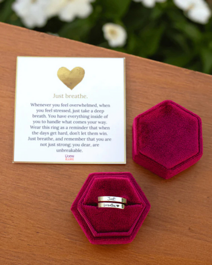 Just Breathe Ring - Gift Jewelry | Dear Given
