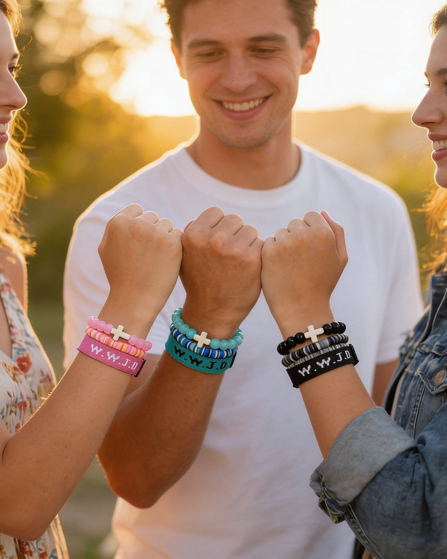 WWJD Inspirational Bracelet - Gift Jewelry | Dear Given