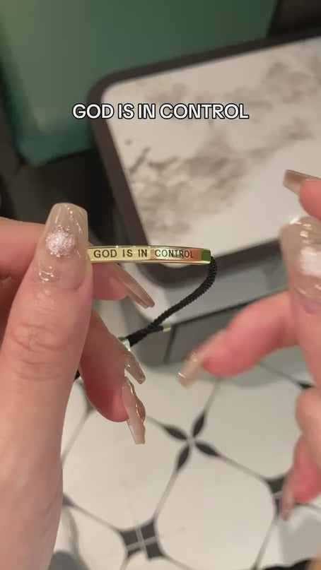God Is In Control Bracelet