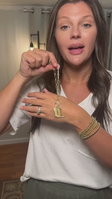 Cross Choker Necklace