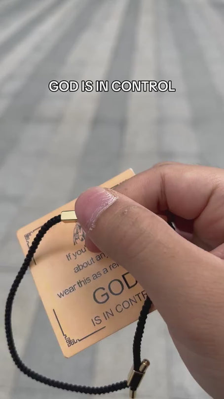 God Is In Control Bracelet