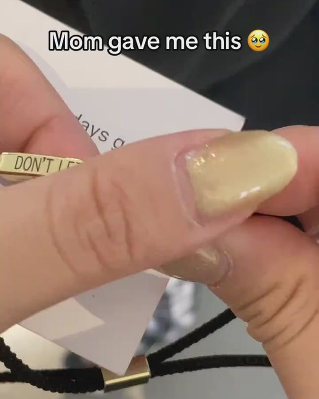 Don't Let The Hard Days Win Bracelet