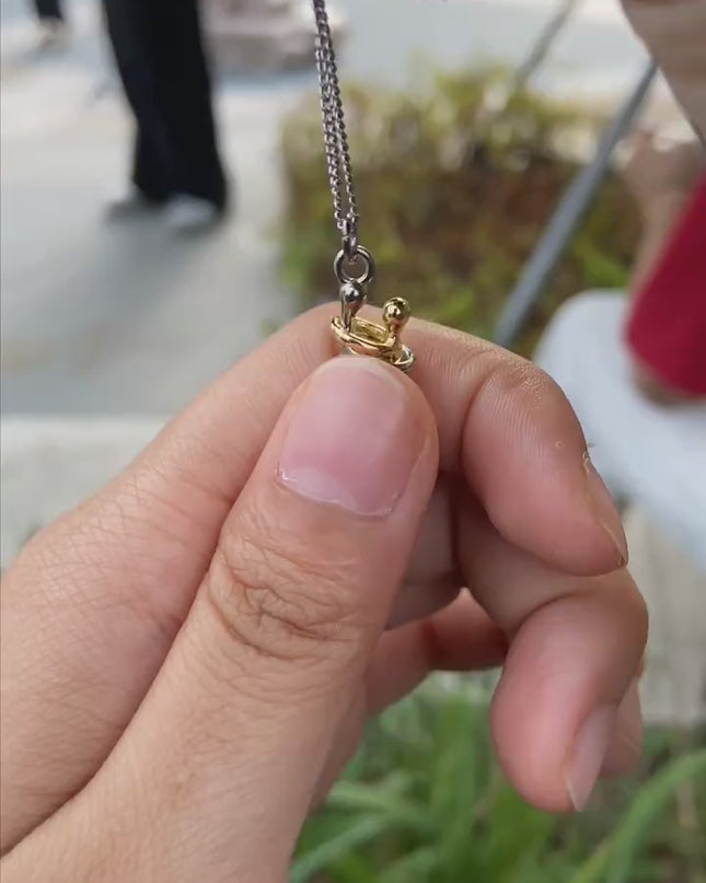 Mommy and Me Hug Necklace