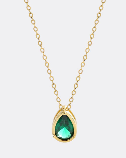 Diamond Teardrop Necklace